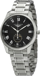 Longines Master Czarny/Stal Ø42 mm L2.919.4.51.6