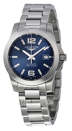Longines Conquest Ladies Niebieski/Stal Ø29.5 mm L3.276.4.99.6