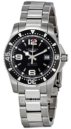 Longines HydroConquest Czarny/Stal Ø29.5 mm L3.284.4.56.6