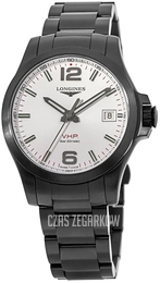 Longines Conquest V.H.P. Srebrny/Stal Ø41 mm L3.716.2.76.6