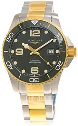 Longines HydroConquest Zielony/Stal Ø43 mm L3.782.3.06.7