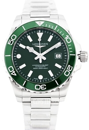 Longines Hydroconquest Zielony/Stal Ø42 mm L3.788.4.06.6