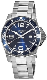 Longines Hydroconquest Niebieski/Stal Ø44 mm L3.840.4.96.6