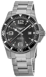 Longines HydroConquest Czarny/Stal Ø44 mm L3.841.4.56.6