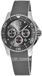 Longines Hydroconquest Szary/Guma Ø43 mm L3.883.4.76.9