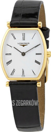 Longines Grande Classique Biały/Skóra Ø22.2 mm L4.205.2.11.2