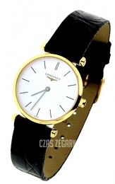 Longines Grande Classique Biały/Skóra Ø24 mm L4.209.2.12.2
