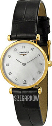 Longines La Grande Classique De Longines Biały/Skóra Ø24 mm L4.209.2.87.2