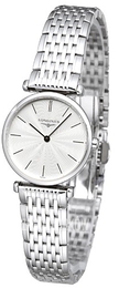 Longines Grande Classique Srebrny/Stal Ø24 mm L4.209.4.73.6