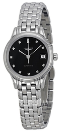 Longines Grande Classique Czarny/Stal Ø26 mm L4.274.4.57.6
