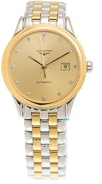 Longines Flagship Żółte złoto/Stal w odcieniu złota Ø30 mm L4.374.3.37.7