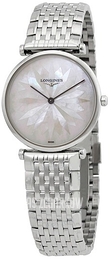 Longines La Grande Classique De Longines Biały/Stal Ø29 mm L4.512.4.05.6