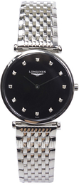 Longines La Grande Classique De Longines Czarny/Stal Ø29 mm L4.512.4.58.6
