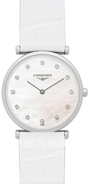 Longines La Grande Classique De Longines Biały/Skóra Ø29 mm L4.512.4.87.0