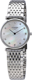Longines Grande Classique Biały/Stal Ø29 mm L4.512.4.87.6