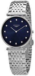 Longines La Grande Classique De Longines Niebieski/Stal Ø33 mm L4.709.4.97.6
