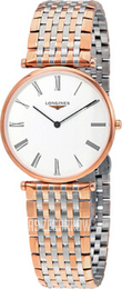 Longines La Grande Classique De Longines Biały/Stal w kolorze różowego złota Ø36 mm L4.755.1.91.7