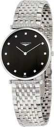 Longines La Grande Classique De Longines Czarny/Stal Ø36 mm L4.755.4.58.6