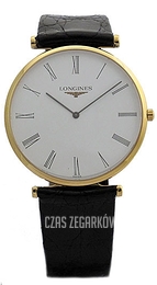 Longines Grande Classique Biały/Skóra Ø37 mm L4.766.2.11.2