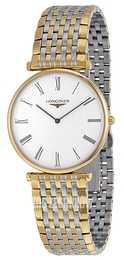 Longines Grande Classique Biały/Stal w odcieniu złota Ø37 mm L4.766.2.11.7