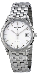 Longines Grande Classique Biały/Stal Ø35.6 mm L4.774.4.12.6