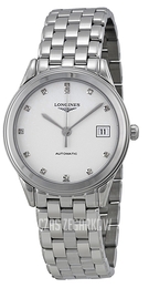 Longines Grande Classique Biały/Stal Ø35.6 mm L4.774.4.27.6