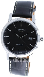 Longines The Longines 1832 Czarny/Skóra Ø40 mm L4.825.4.52.0