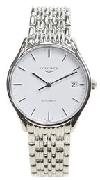 Longines Grande Classique Biały/Stal Ø35 mm L4.860.4.12.6