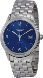 Longines Flagship Niebieski/Stal Ø38.5 mm L4.874.4.96.6