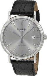 Longines Grande Classique Srebrny/Skóra Ø38.5 mm L4.921.4.72.2