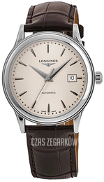 Longines Flagship Beżowy/Skóra Ø40 mm L4.984.4.79.2