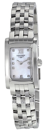 Longines DolceVita Biały/Stal L5.158.4.84.6