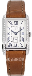Longines Dolcevita Srebrny/Skóra L5.255.0.71.4