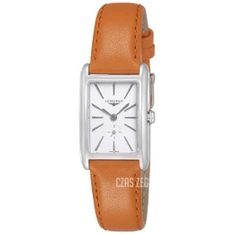 Longines Dolcevita Biały/Skóra L5.255.4.11.8