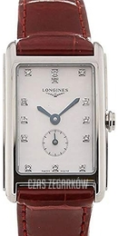 Longines DolceVita Biały/Skóra L5.255.4.87.5