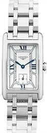 Longines Dolcevita Biały/Stal 23.3x37 mm L5.512.4.75.6