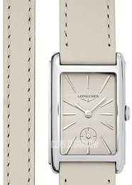 Longines Dolcevita Beżowy/Skóra L5.512.4.79.2