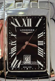Longines DolceVita Czarny/Stal Ø33.9 mm L5.686.4.79.6