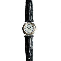Longines PrimaLuna Srebrny/Skóra Ø30 mm L8.112.5.78.2