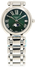 Longines Primaluna Zielony/Stal Ø30.5 mm L8.115.4.61.6