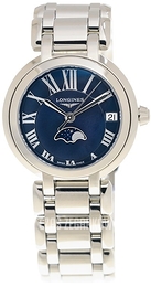 Longines Primaluna Niebieski/Stal Ø30.5 mm L8.115.4.91.6