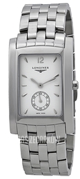 Longines DolceVita Biały/Stal 32x26 mm L5.655.4.16.6