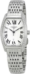 Longines Evidenza Srebrny/Stal 30x26 mm L2.155.0.71.6