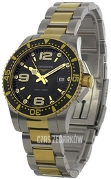 Longines HydroConquest Czarny/Stal Ø39 mm L3.640.3.56.7