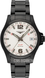 Longines Conquest V.H.P. Srebrny/Stal Ø41 mm L3.718.2.76.6