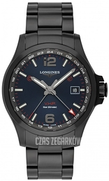 Longines Conquest V.H.P. Niebieski/Stal Ø43 mm L3.728.2.96.6