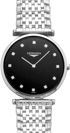 Longines La Grande Classique De Longines Czarny/Stal Ø33 mm L4.709.4.55.6