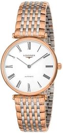 Longines La Grande Classique De Longines Biały/Stal w kolorze różowego złota Ø37 mm L4.766.1.91.7