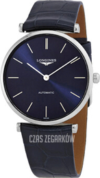 Longines La Grande Classique De Longines Niebieski/Skóra Ø36 mm L4.908.4.95.2