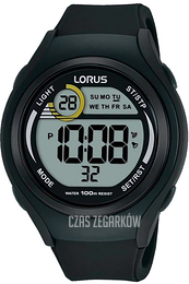 Lorus Sports Czarny/Guma Ø44 mm R2373LX9